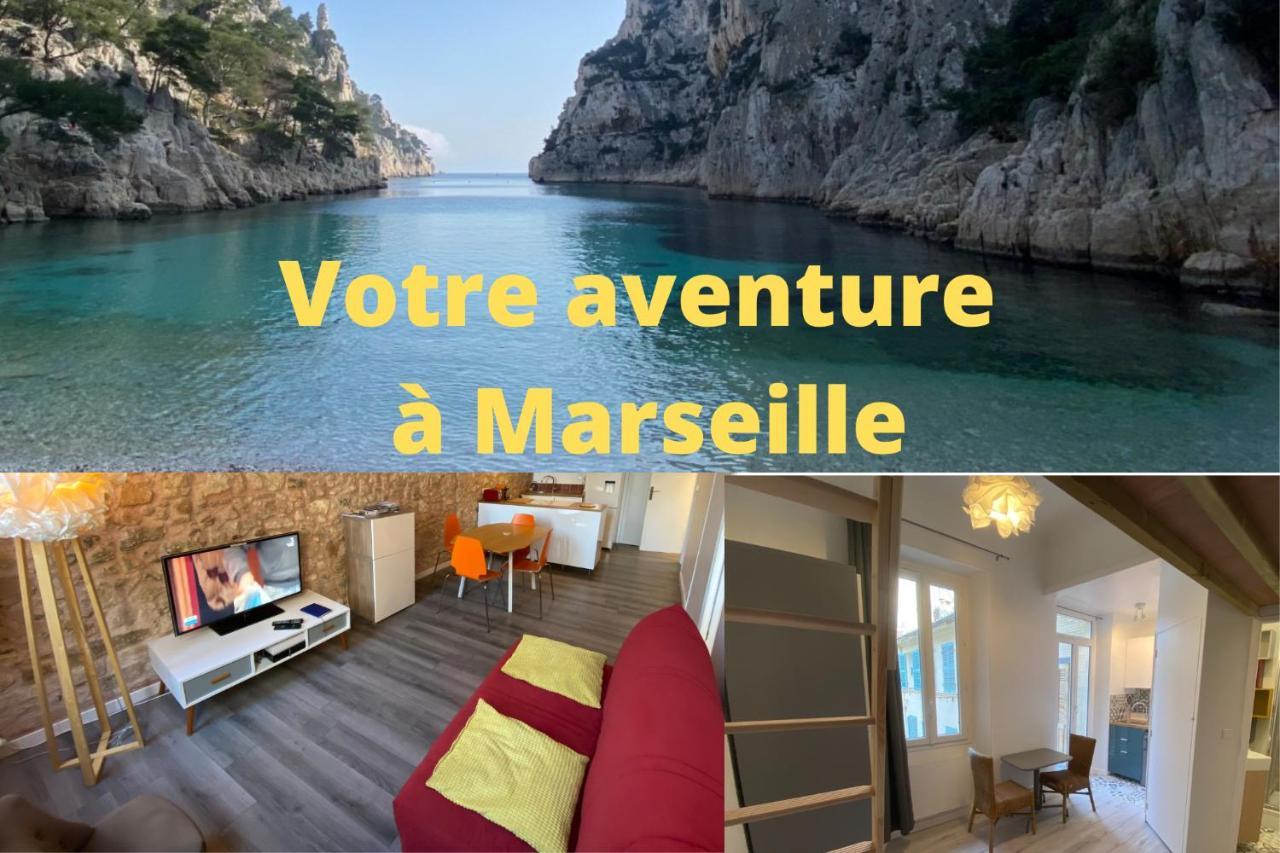 Vieux Port Proximite Panier Clim Central Cachet Marseille Exteriér fotografie